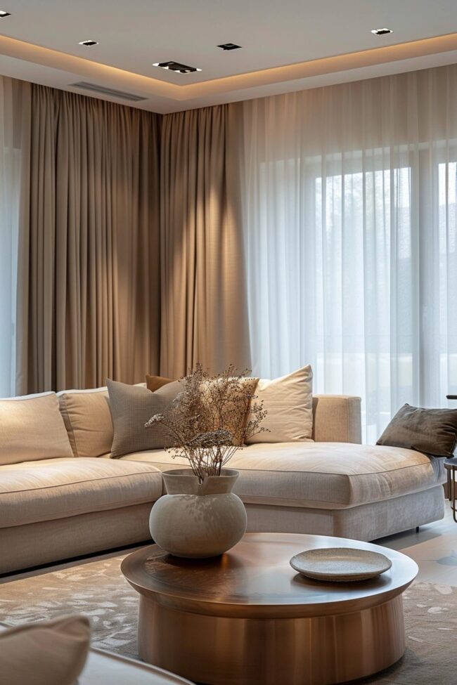 Contemporary Simple Curtain Designs