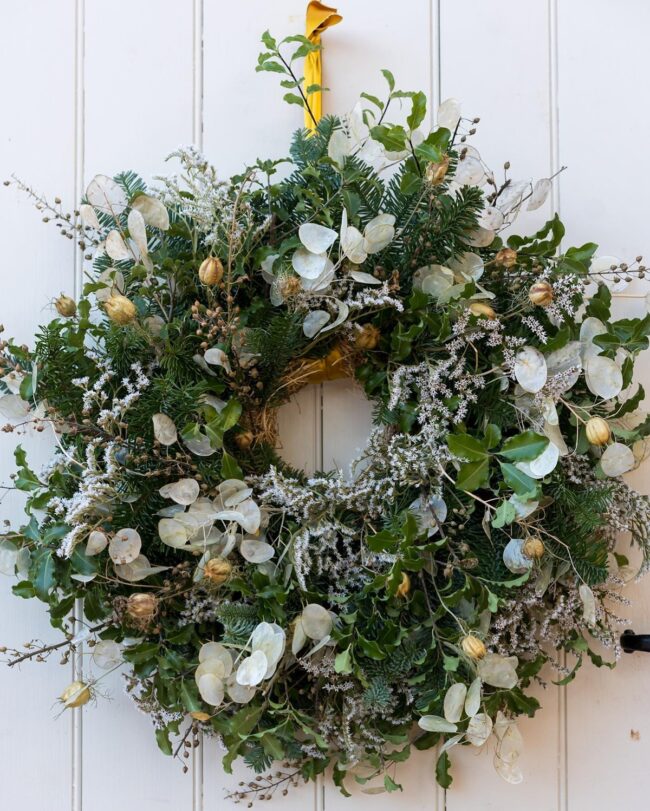 Soft & Lush Greenery for a Stylish Wreath