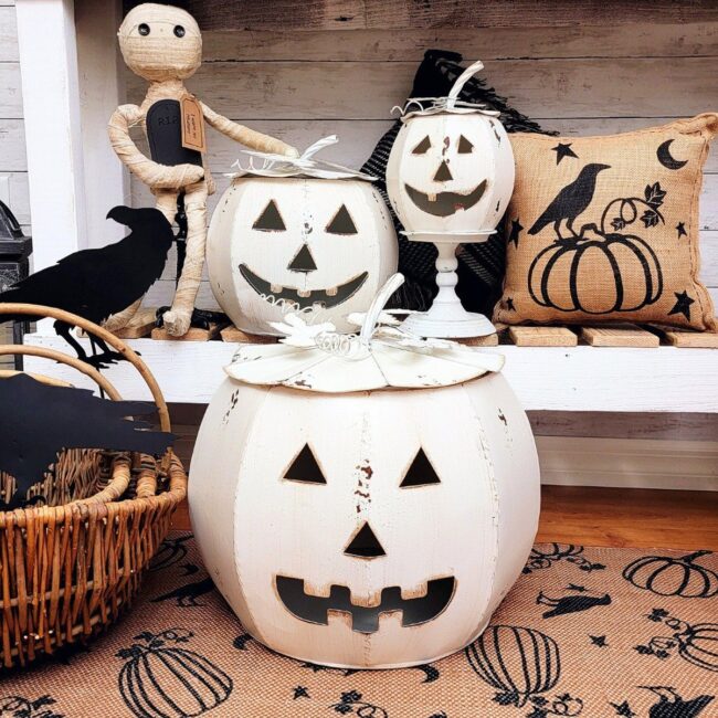 Whimsical Halloween Setup