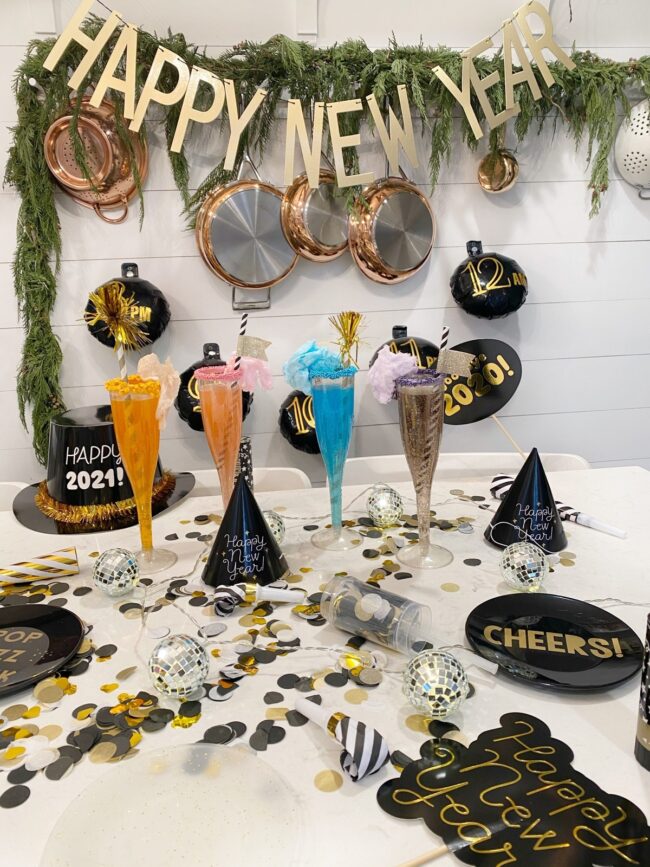 Dynamic and Festive New Year's Celebration