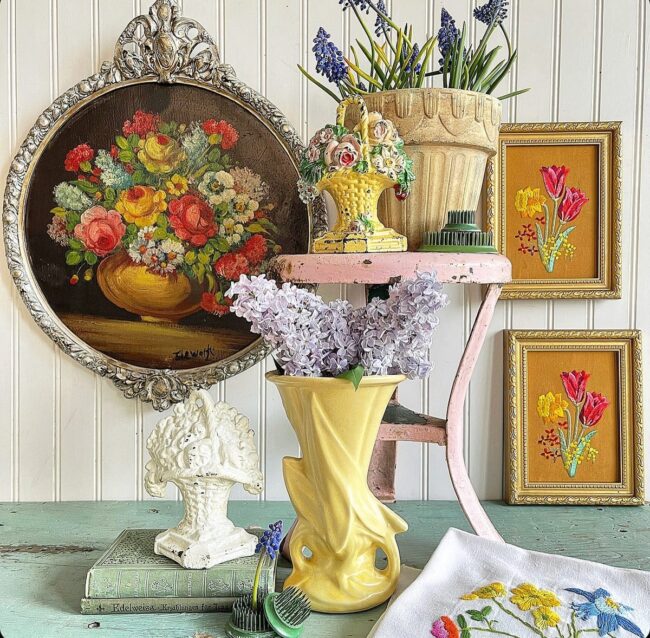 Colorful Floral Art and Design Showcase