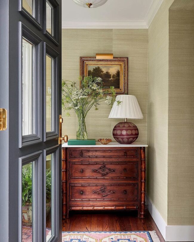 Vintage Charm with Bold Color