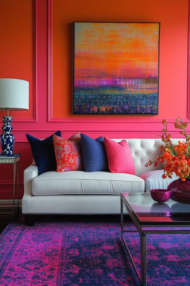 Coral Inspired Home Interior Design