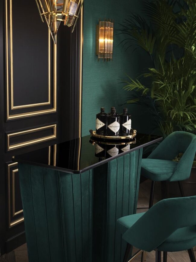 Elegant Bar Area Setup