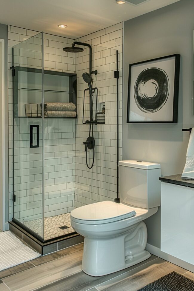 Modern Stylish Small Bathroom Design
