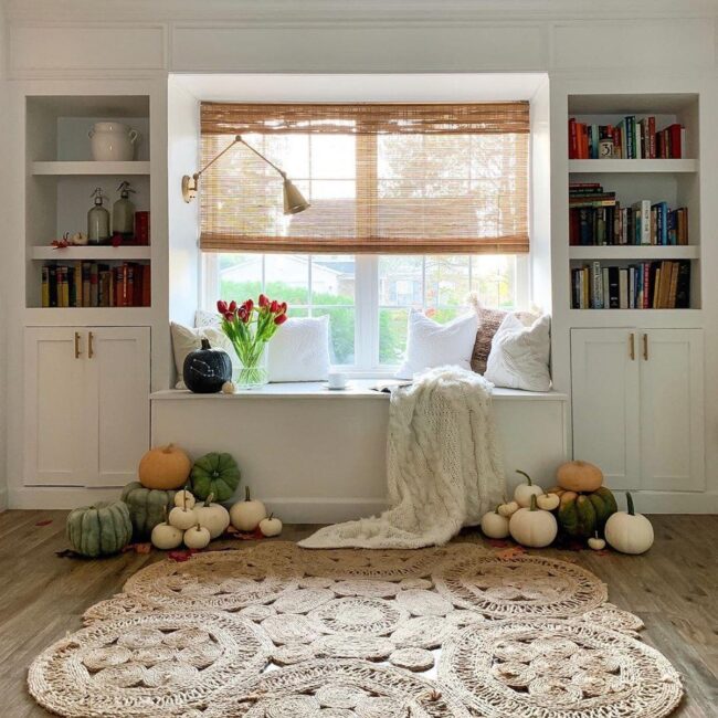 Modern Farmhouse Window Seat Feature