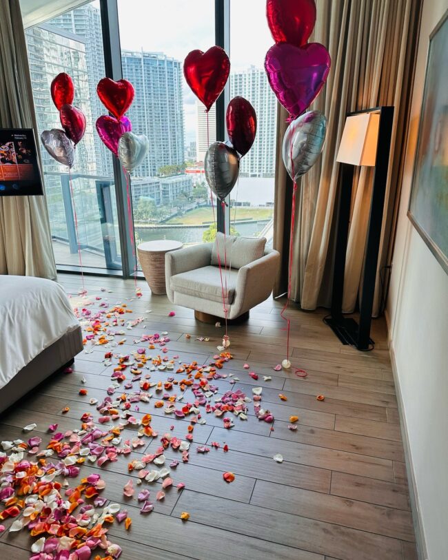 Romantic Journey on Rose Petal Trail