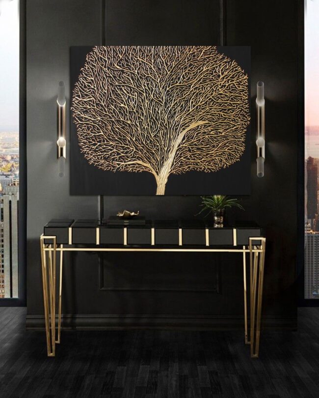 Lush Leafy Wall Decor