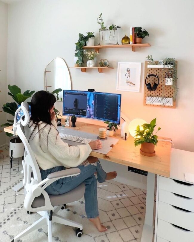 The Green-Filled Workspace