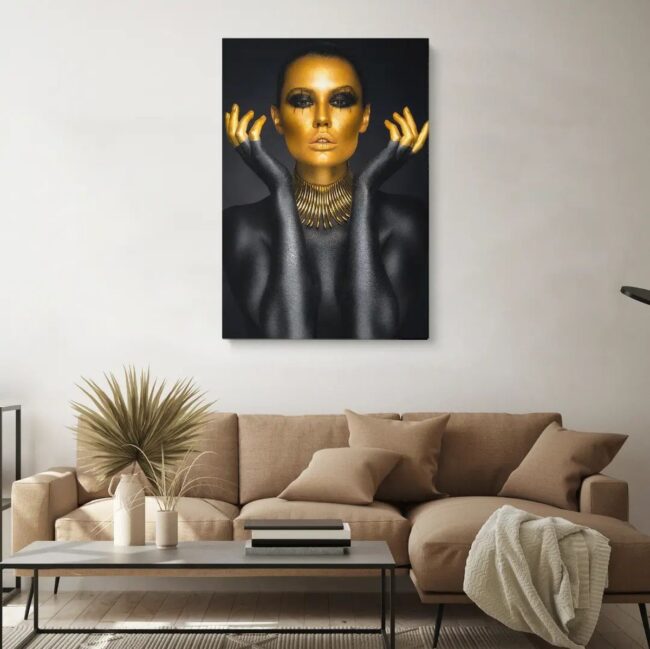 Striking Living Room Artwork