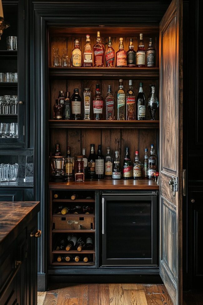 Secret Pantry of the Prohibition Era