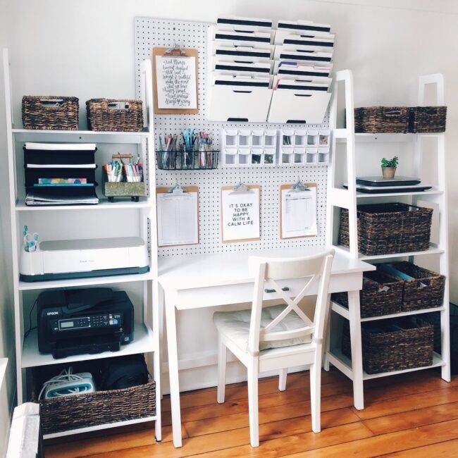 Compact Contemporary Crafting Nook