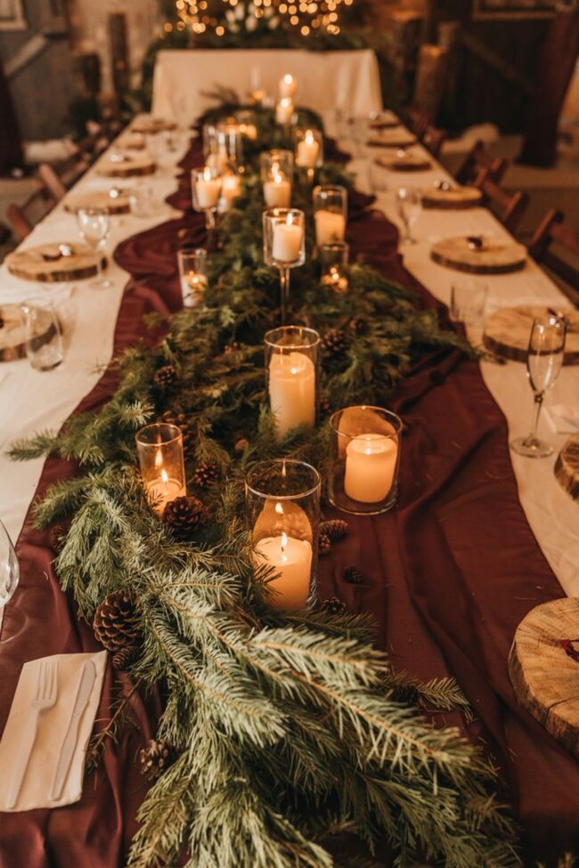 A Cozy Table with Rustic Elegance