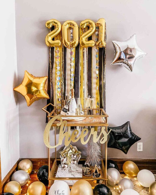 Chic 2021 Bar Cart Design Trends