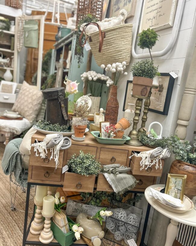 Charming Cottage Storage with Fresh Touches