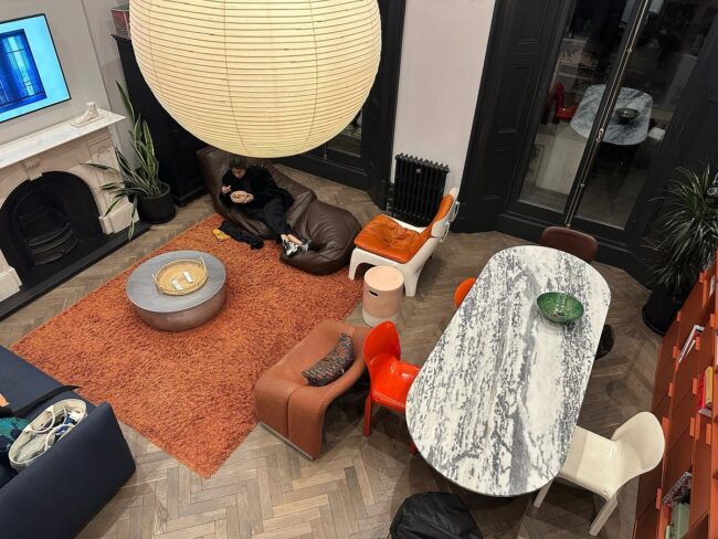 Cozy Mid-Century Modern Touches