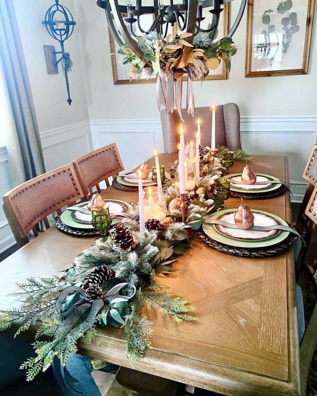 A Warm Glow for Your Holiday Table