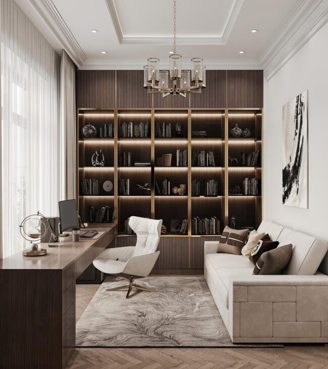 Classic Wood Meets Contemporary Style