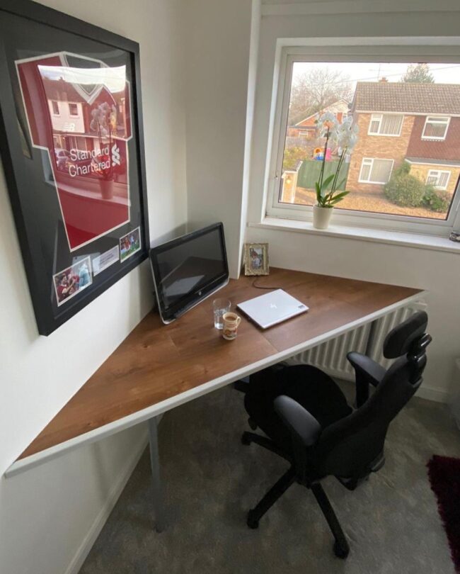 Sports-Inspired Workspace