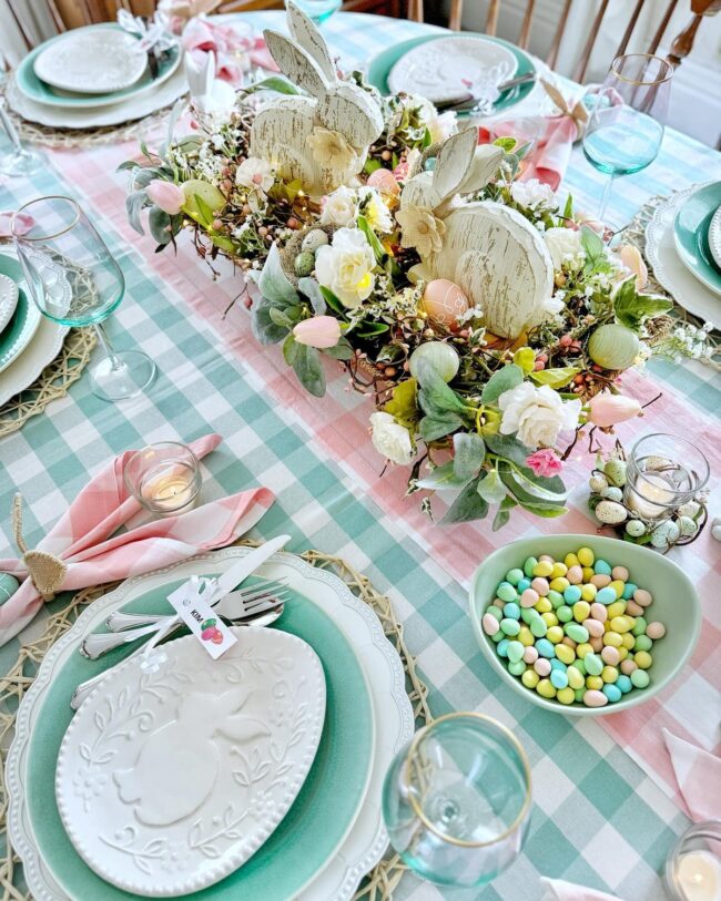 Charming Bunny Centerpiece for Celebrations
