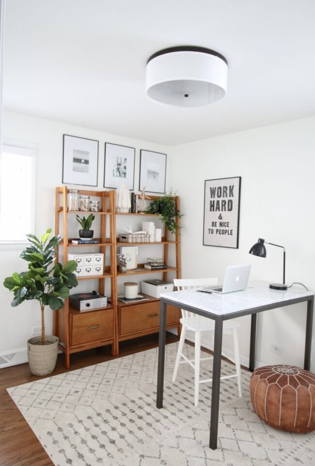 Minimalist Sanctuary for Productivity