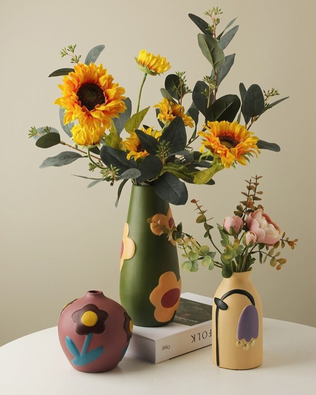 Playful Floral Designs in Bright Colors