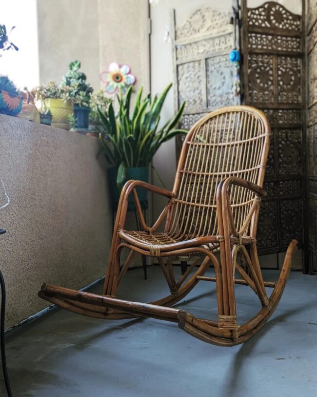 Quaint Rocker on the Porch