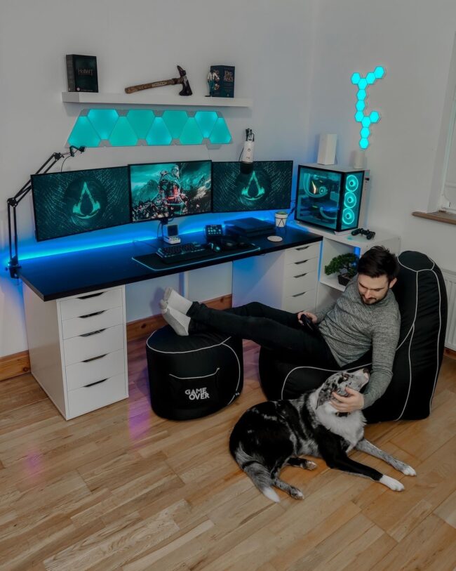 Tech-Driven Gaming Oasis