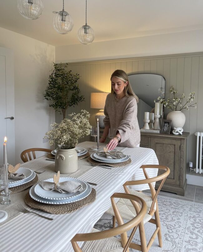 Springtime Dining Table Decor Ideas