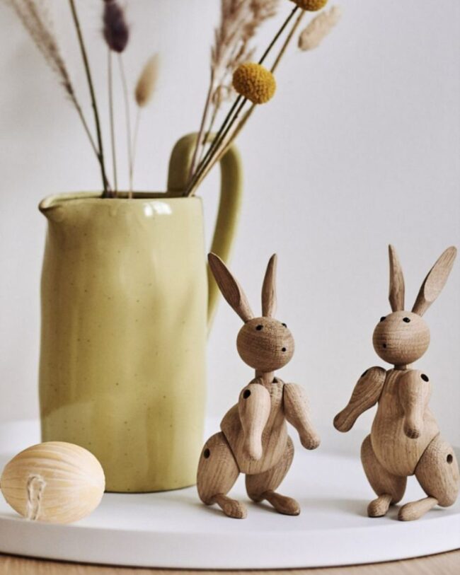 Charming Wooden Bunnies for Rustic Decor