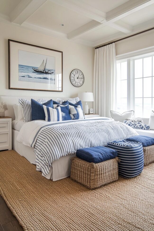 Nautical-Inspired Living Spaces