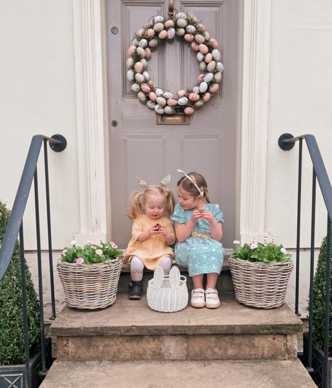 Charming Easter Celebration on the Porch