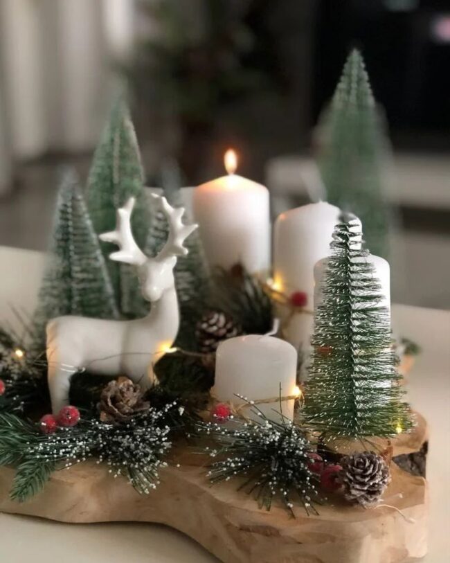 Enchanted Forest-Themed Centerpiece