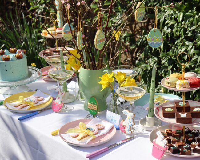 Delicious Easter Dessert Display