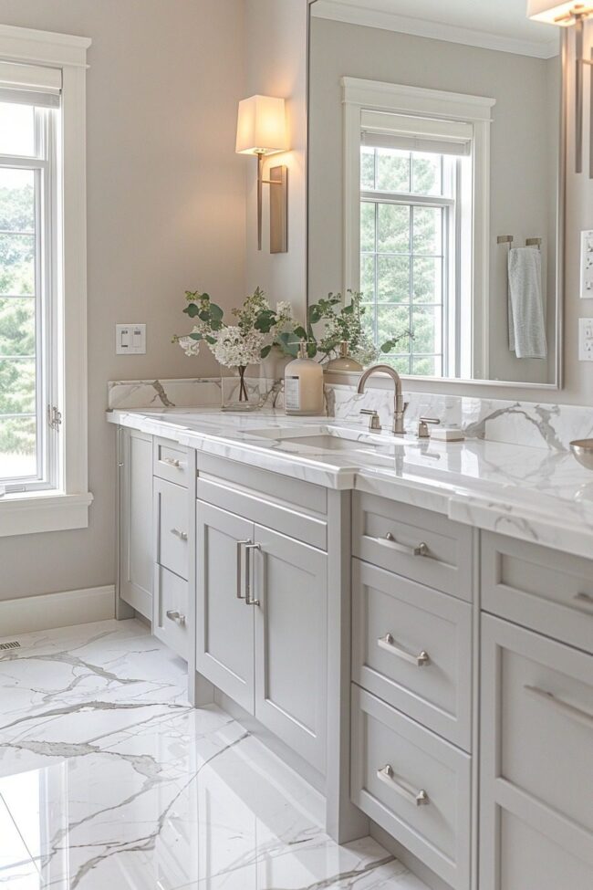 Striking Monochrome Marble Designs