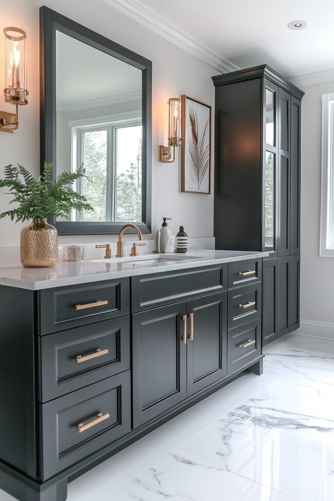 21 Stunning Simple Bathroom Designs