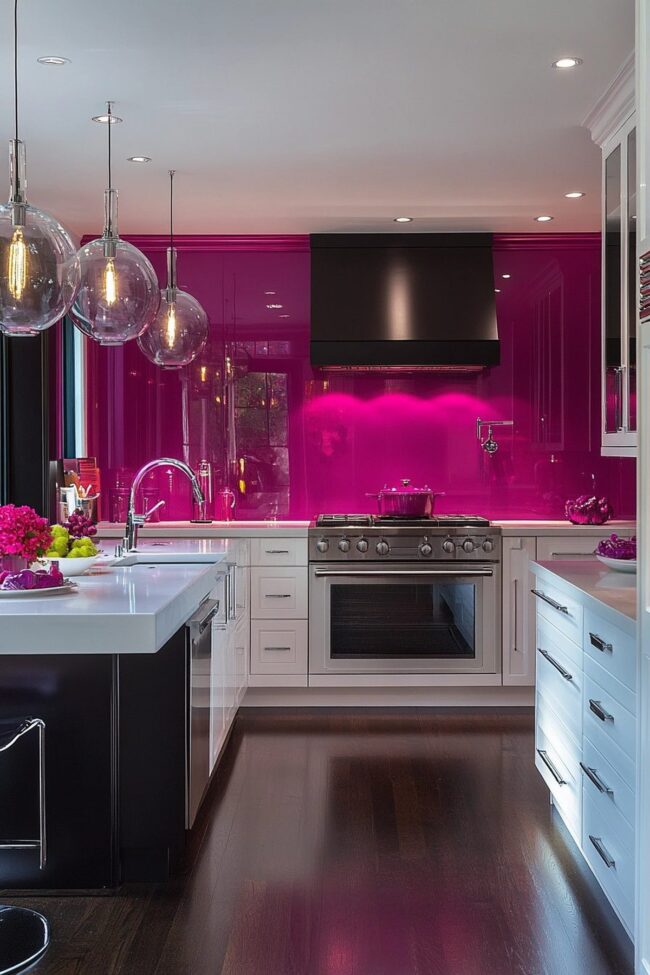 Bright Meal Prep with Magenta Ingredients