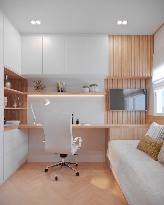 Bright, Functional Office Layout