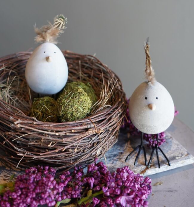 Whimsical Bird Egg Decor Designs