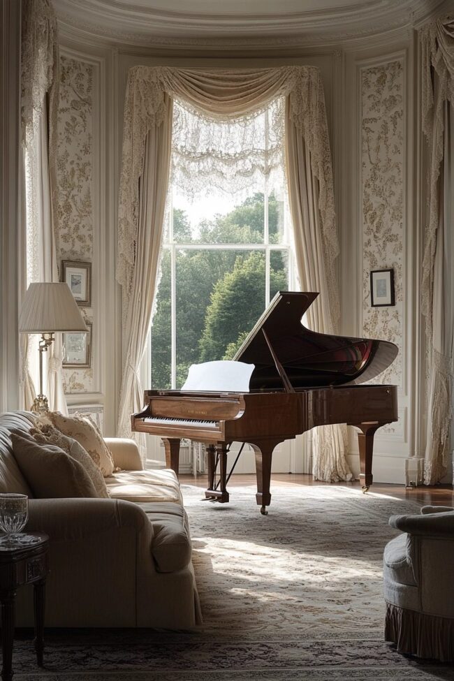 Sumptuous Edwardian Parlor Design