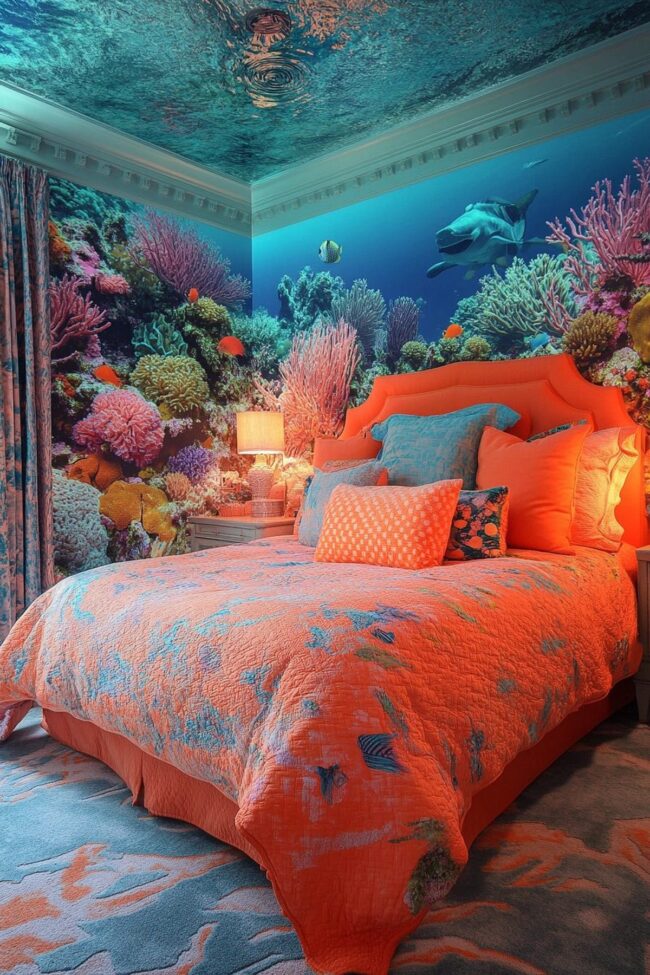 Underwater Paradise Bedroom Design