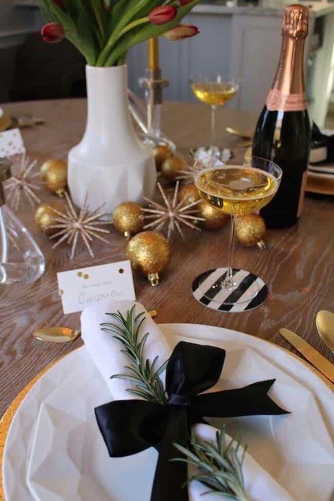 Champagne and Gold Sophistication