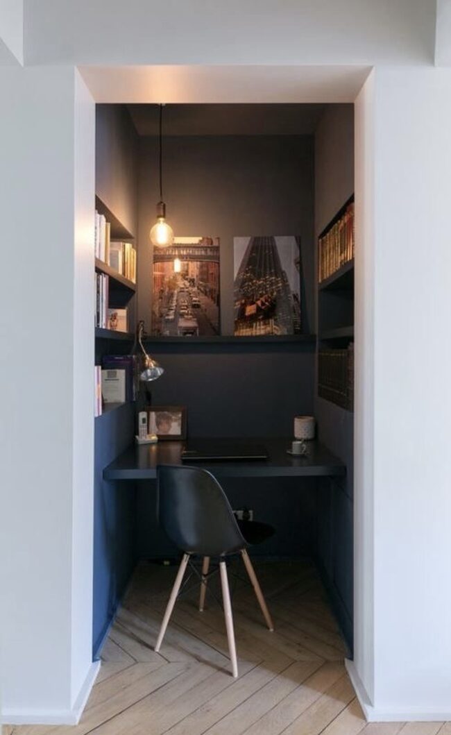 Serene Deep Blue Retreat