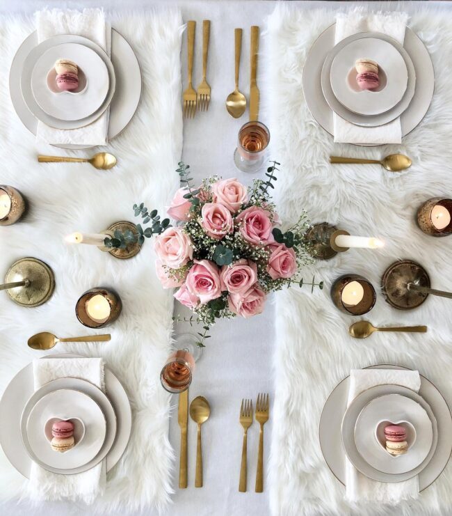 Luxurious Fur-Trimmed Cozy Atmosphere