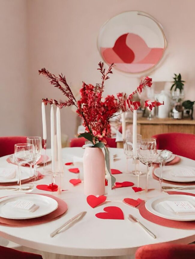 Chic Contemporary Valentine's Day Atmosphere