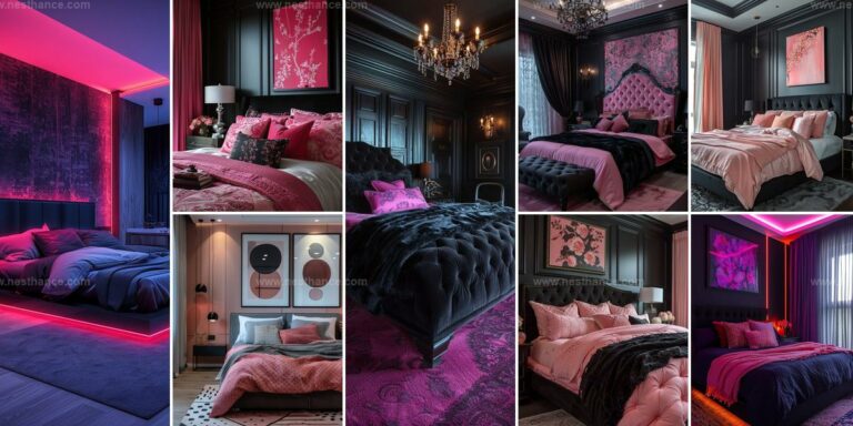 Best Pink and Black Bedroom Ideas
