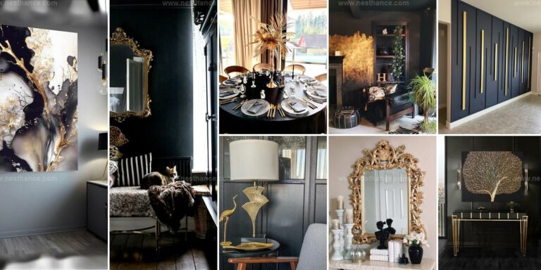 Best Gold and Black Decor Ideas
